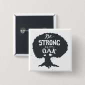 カシとして強いがあって下さい 缶バッジ (正面&裏面)