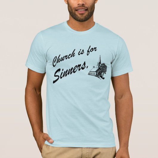 カシの丘の青年ワイシャツ Tシャツ (正面)