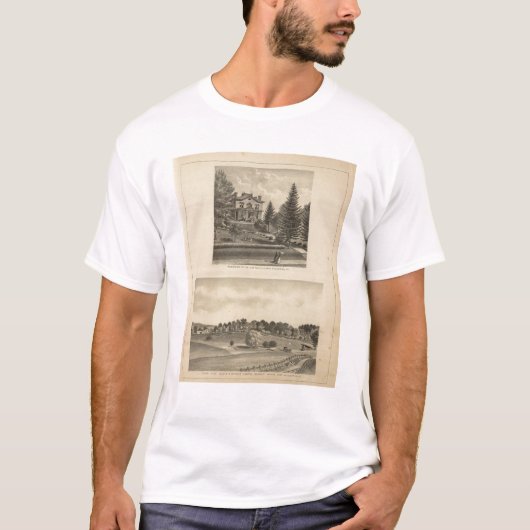 カシの丘のFauntleroyの住宅 Tシャツ (正面)