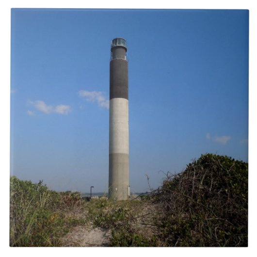 カシの島の灯台 タイル (正面)