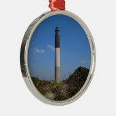 カシの島の灯台、ノースカロライナ メタルオーナメント (右)