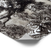 カシの木に隠されたチャールズ2世 ポスター (角)