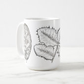カシの枝 コーヒーマグカップ (正面左)