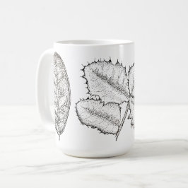 カシの枝 コーヒーマグカップ