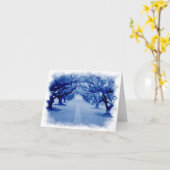 カシの細道 カード (黄色い花)