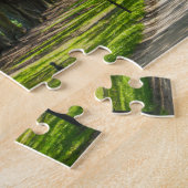 カシの美しい道 ジグソーパズル (側面)