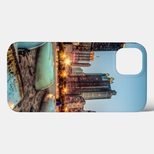 カシの通りのカヌーは日没の後で少しを浜に引き上げます Case-Mate iPhoneケース (裏面 (横))