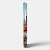 カシの通りのカヌーは日没の後で少しを浜に引き上げます Case-Mate iPhoneケース (裏面 / 左)