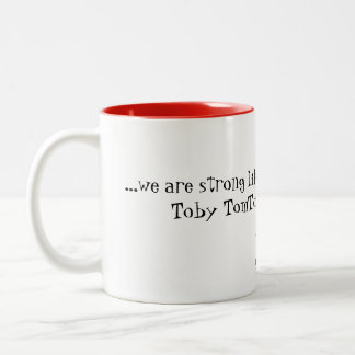 カシの陶磁器のコーヒー・マグのように強い ツートーンマグカップ