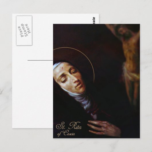 カシアの聖リタ ポストカード (正面/裏面)