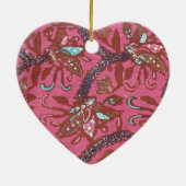 カシアろうけつ染め セラミックオーナメント (裏面)