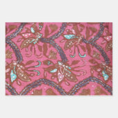 カシアろうけつ染め ラッピングペーパーシート (正面3)