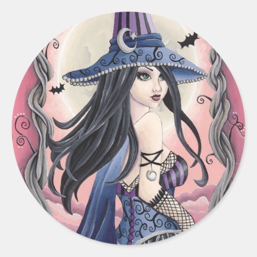 カシアステッカー ラウンドシール (正面)