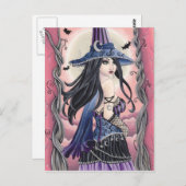 カシア – 魔女はがき ポストカード (正面/裏面)
