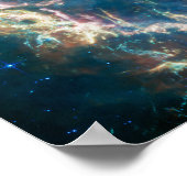 カシオカラフルペアA |超新星 | JWST ポスター (角)