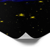 カシオピア超新星バブル – 美しいイン宇宙 ポスター (角)