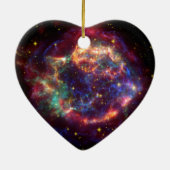 カシオペア座の星座 セラミックオーナメント (裏面)