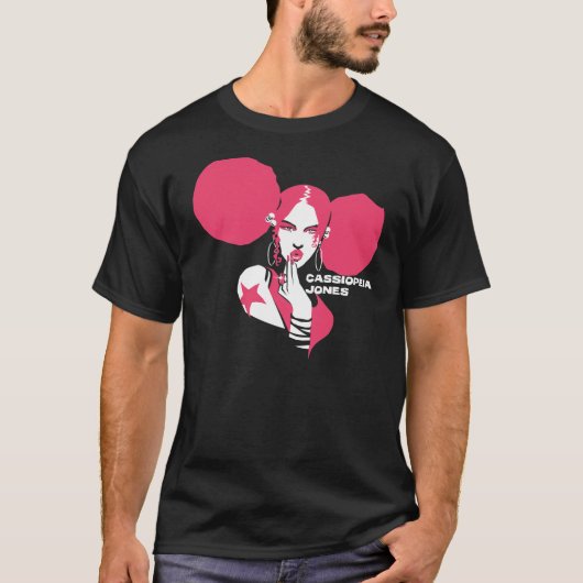 カシオペア座ジョーンズ Tシャツ (正面)