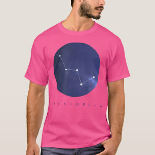 カシオペア星座 – 天文学宇宙T型 Tシャツ