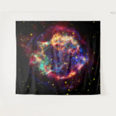 カシオペア銀河系超新星残骸 タペストリー (正面(横))