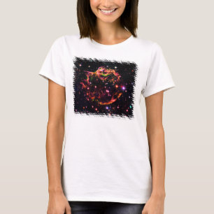 カシオペアA星雲超新星残骸宇宙写真 Tシャツ