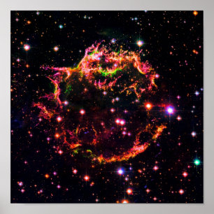 カシオペアA星雲 超新星残骸 宇宙写真 ポスター