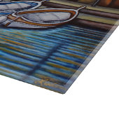 カシス加飾ガラスの色 カッティングボード (角)