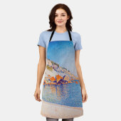 カシス、キャップ・ロンバード、オプス196、シニャック エプロン (着用した状態)