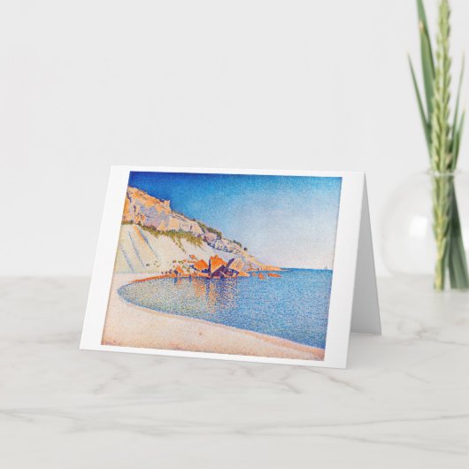 カシス、キャップ・ロンバード、オプス196、シニャック カード (正面)