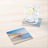 カシス、キャップ・ロンバード、オプス196、シニャック スクエアペーパーコースター (インサイチュ)