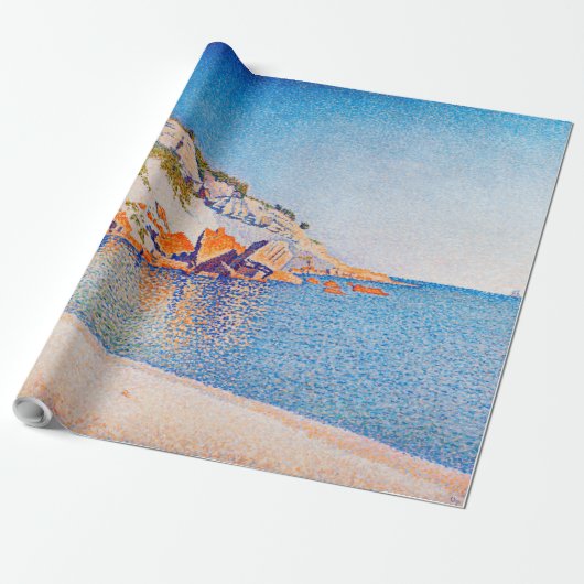 カシス、キャップ・ロンバード、オプス196、シニャック ラッピングペーパー (アンロールド)