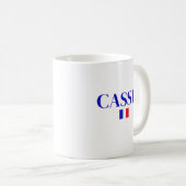 カシス・フランス コーヒーマグカップ (正面右)