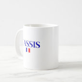 カシス・フランス コーヒーマグカップ (正面左)