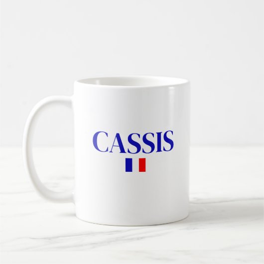 カシス・フランス コーヒーマグカップ (左)