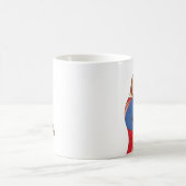 カシソウィル純真な先住民アート コーヒーマグカップ (中央)