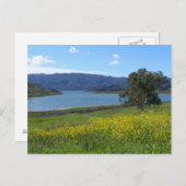 カシタス湖 – オジャイ州（カリフォルニア州） ポストカード (正面/裏面)