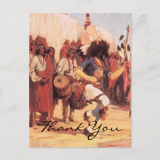 カシディ・バッファロー・ダンス ポストカード (正面)