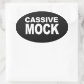 カシブ モック 楕円形シール (バッグ)