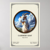 カシミアヤギ動物学シリーズ ポスター (正面)