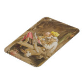 カシミヤのショール：織り， 1863 (chromolitho) マグネット (左側)