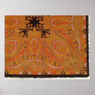 カシミヤスカーフ, c.1870-80 ポスター