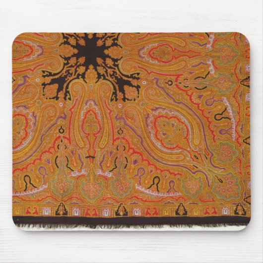 カシミヤ織のスカーフ、c.1870-80 マウスパッド (正面)
