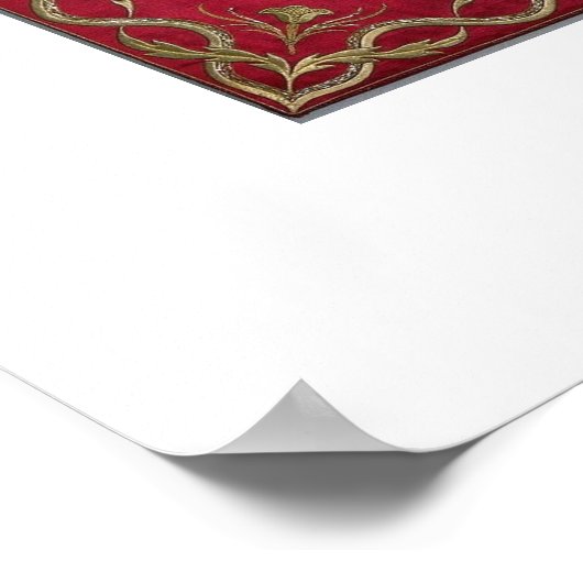 カシミリ刺繍 ポスター (角)