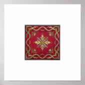 カシミリ刺繍 ポスター (正面)