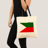 カシミールの独立者、インドの旗 トートバッグ (正面(商品))
