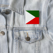 カシミールの独立者、インドの旗 缶バッジ (インサイチュ)