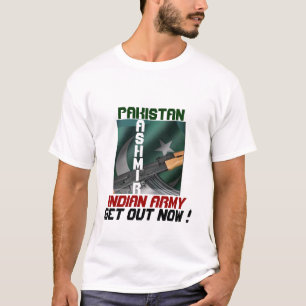 カシミールの自由なワイシャツ Tシャツ