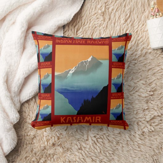 カシミール クッション (ブランケット)