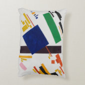 カシミール・マレヴィッチ・アート・デコール・アクセント・ピロー アクセントクッション (裏面(縦))