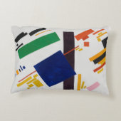 カシミール・マレヴィッチ・アート・デコール・アクセント・ピロー アクセントクッション (裏面)